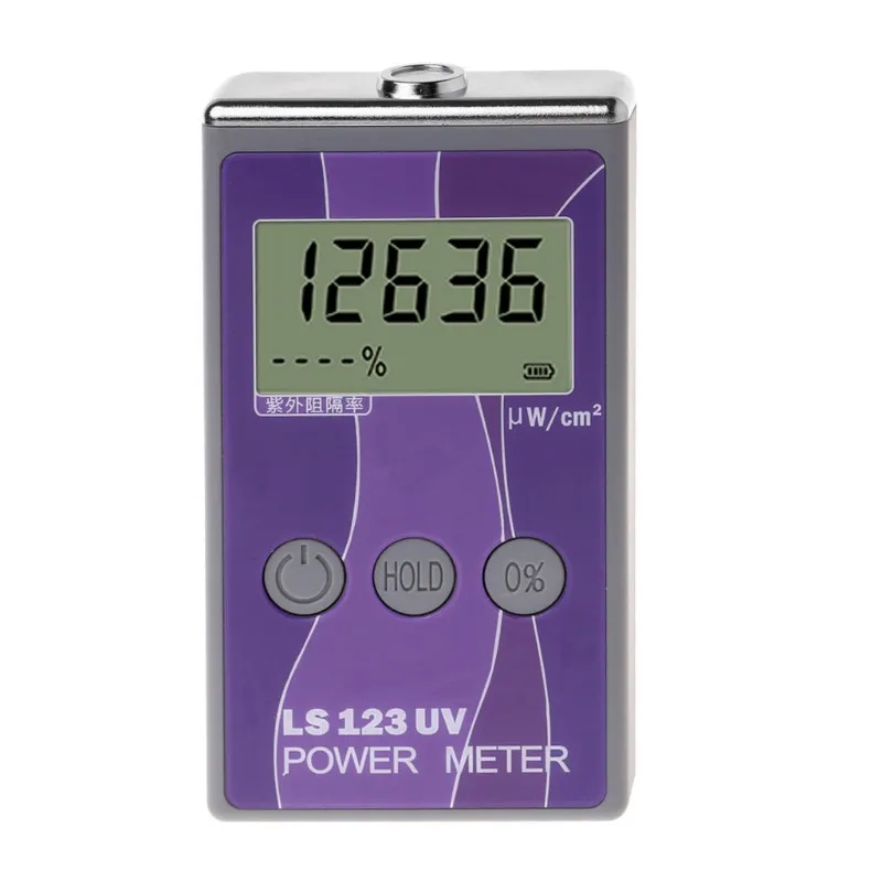 

LS123 UV Power Meter Ultraviolet Intensity Transmittance Rejection Rate Tester