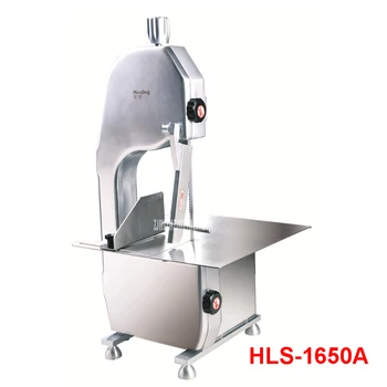 Best HLS-1650A Commercial Saw Bone Machine Bench Cutter Saw Machine Chill Fork Cutter Machine Chop Pork Electric Slicers 750W