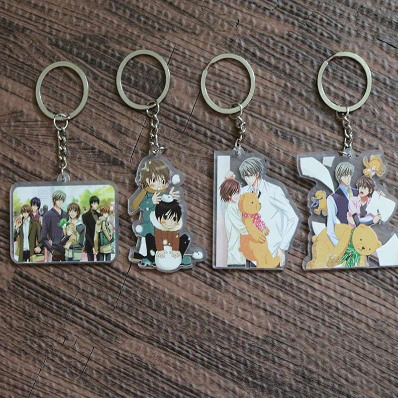 Bl Fujoshi брелок для ключей Sekai ichi Hatsukoi Junjou_Romantica Onodera Ritsu Masamune Llavero подвеска Portachiavi