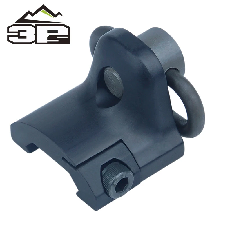 

New Sling Swivel Mount GS Rail Mount Hand Stop Picatinny Rail Mount Base 20mm Connecting QD Sling Ring WEX249