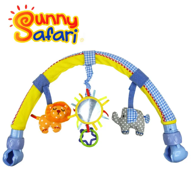 1 шт. детский подвесной голубой слон и розовый кролик музыкальная игрушка детская кровать и коляска игрушка детская погремушка