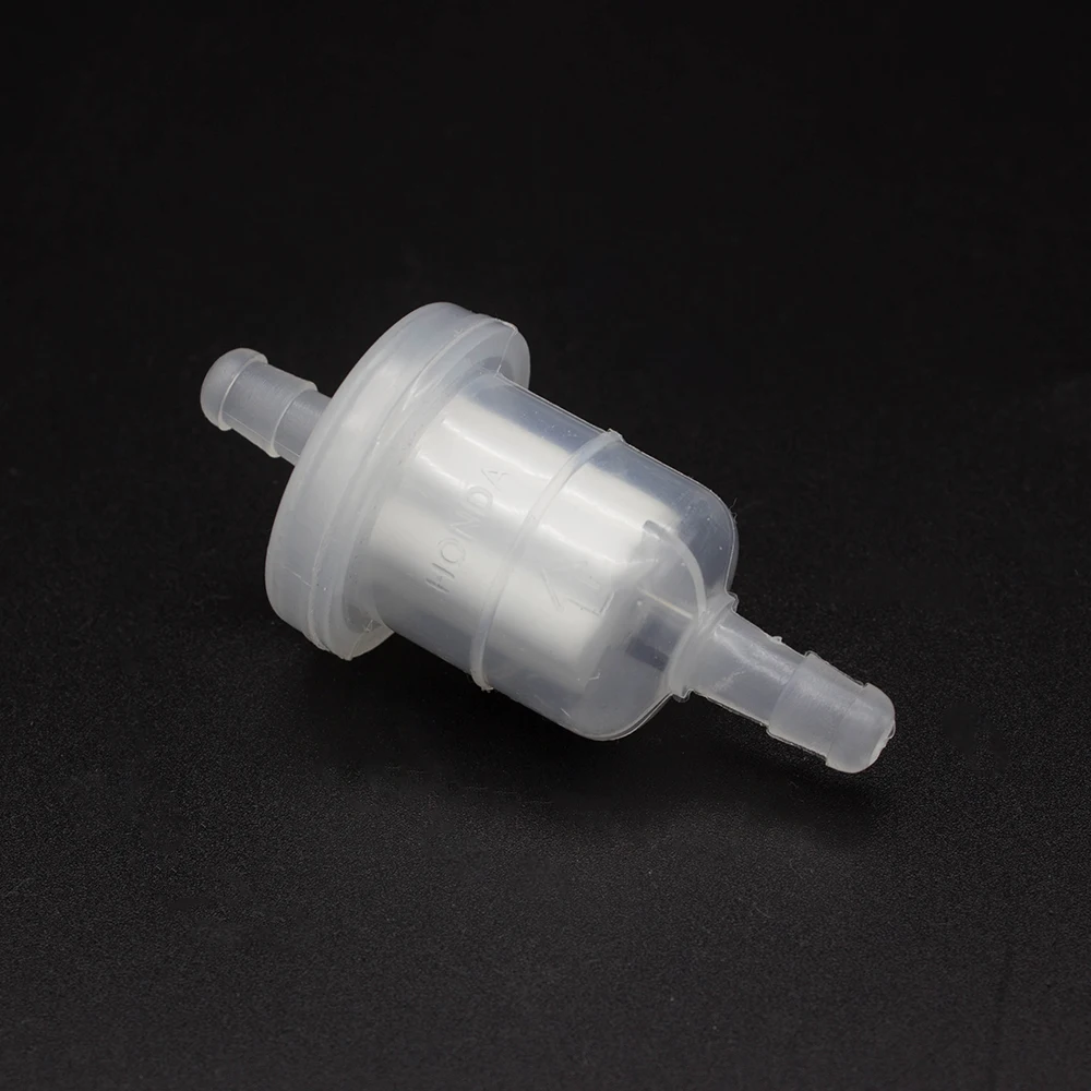 

Universal Motorcycle Scooter Moped Scooter Dirt Bike ATV Go Kart Petrol Gas Gasoline Fuel Oil Filter Clear Inline 4mm Hole
