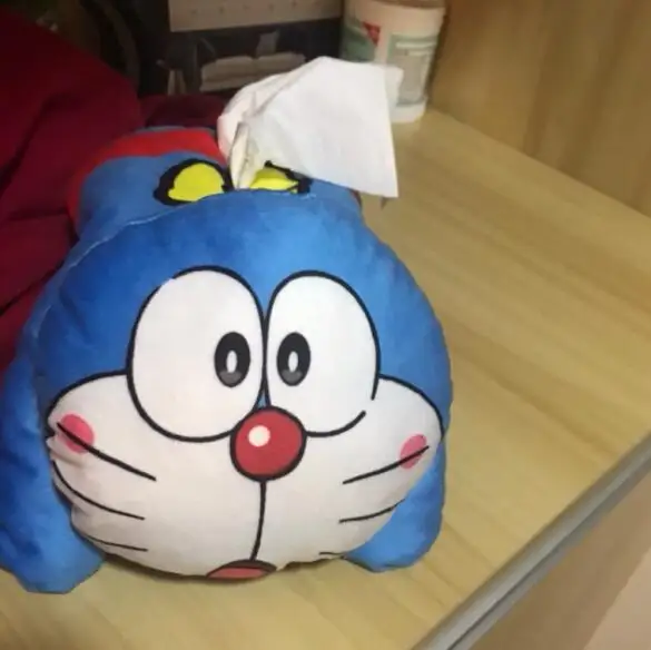1 шт. 33 см с рисунком из мультфильма Дораэмон С кота показывающего плюшевые