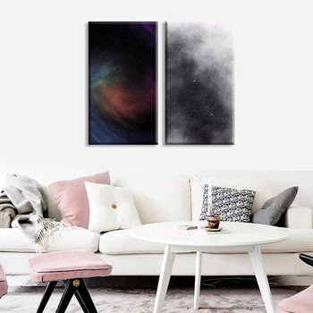 

Gray Landscape Abstract Canvas Paintings Modern Wall Art Poster Prints Nordic Wall Pictures for Living Room Canvas Art Prints