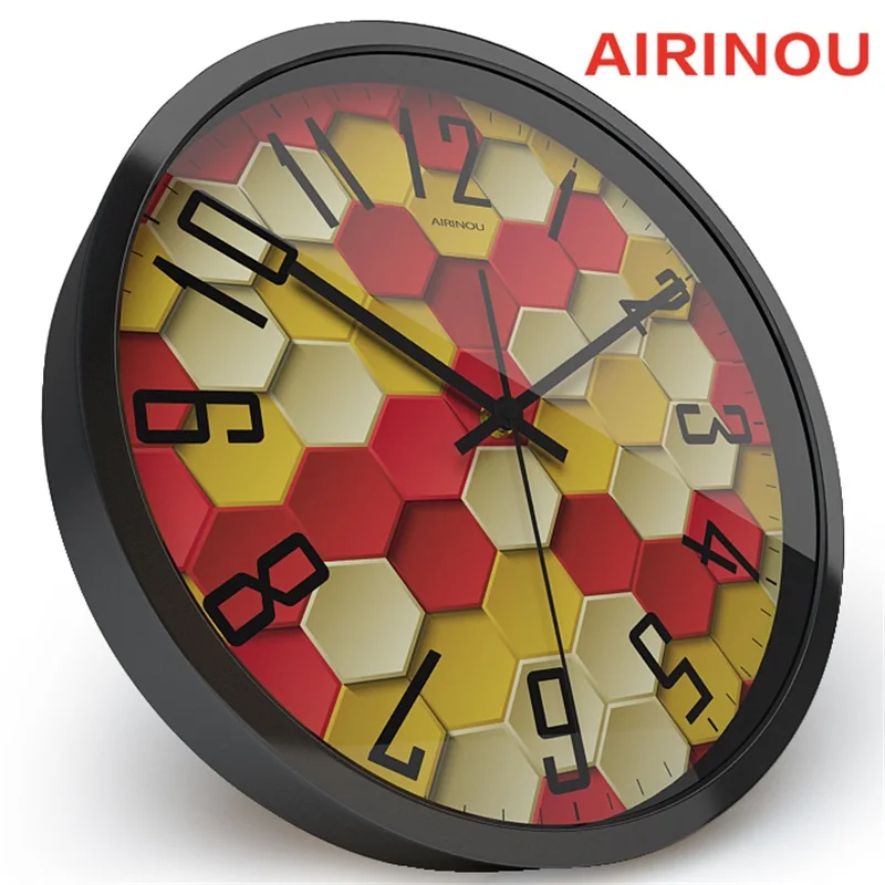 Airinou Classic Cellular Memory Creative Design Wall clock, Advertising