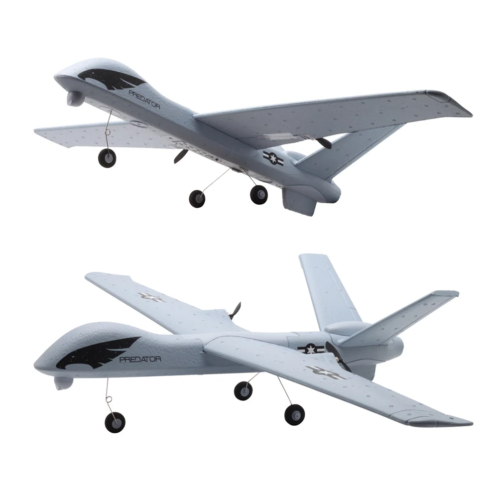 Радиоуправляемый самолет Z51 планеры 2,4G Летающая Модель со встроенным светодиодный гироскопом ручной метание размах крыльев пена радиоуправляемый самолет игрушки детские подарки