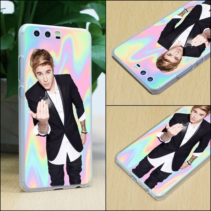 Justin Bieber Pattern Transparent hard Phone Case Cover for Huawei Mate 10 10 Lite 20Lite 9 P10 P20 Lite P Smart