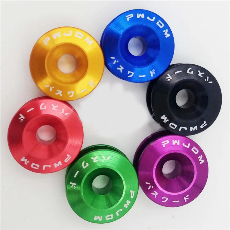 JDM автомобильный Передний Задний бампер люк крепежная Пряжка гайки Болты