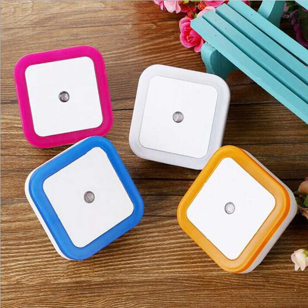 

Fashion LED night light US Plug Colors bed lamp For Baby Bedroom Gift Romantic Colorful Lights illumination of the toilet