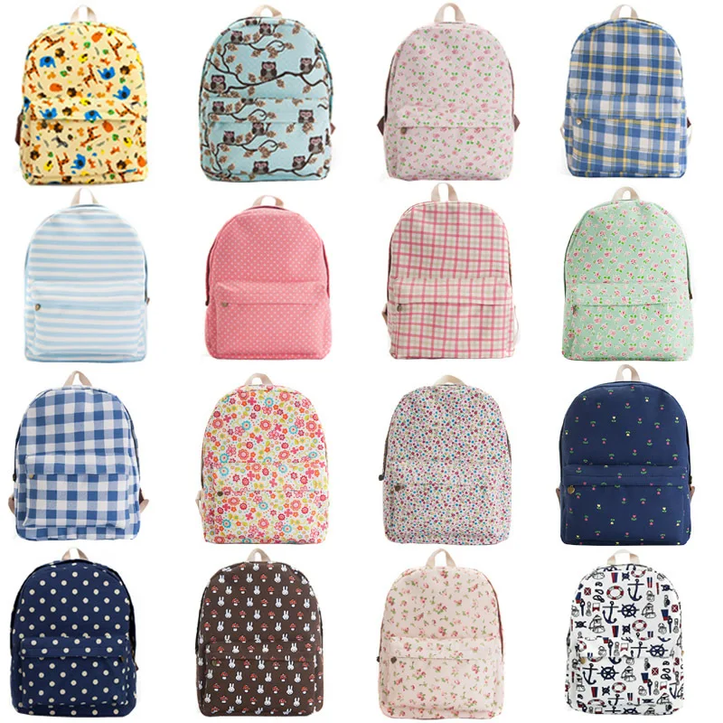 2015 Direct Selling School Bags Backpacks New Printing Backpack for