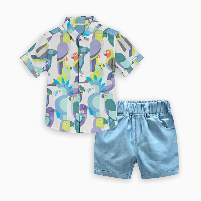 

baby boy summer clothes kids boys clothes set christmas outfits teenage clothing new fashion thanksgiving print cotton shorts