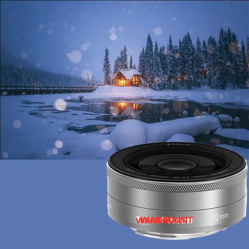 Набор 2 EF-M 22 мм 1:2 STM F/2 STM для Canon 22 мм 1:2 STM объектив для Canon EOS M M2 M3 M5 M6 M10 M50 M100 микро SLR камеры - Комплект: Набор 2