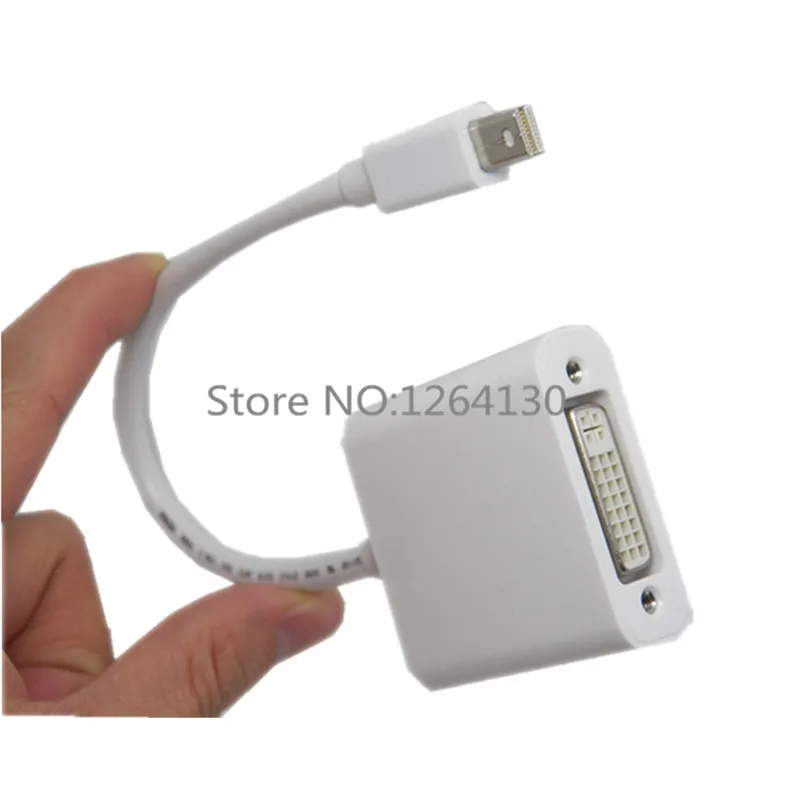 Mini Displayport DP к DVI адаптер пассивный видео кабель Шнур для MacBook Pro Air IMac 1080p