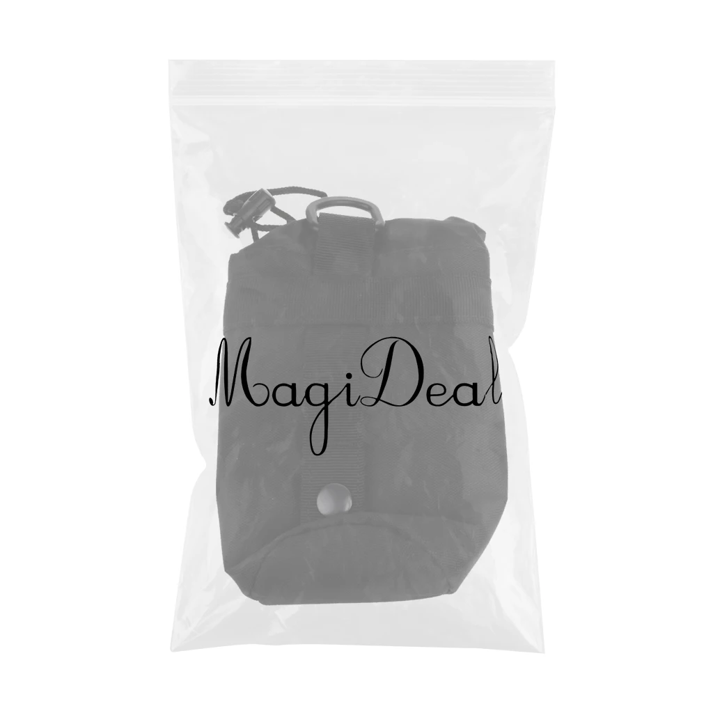 Tactical Military Molle Water Bottle Pouch Drawstring Open Top Travel Water Bottle Bag Hydration Carrier Water Bottle Pouch
