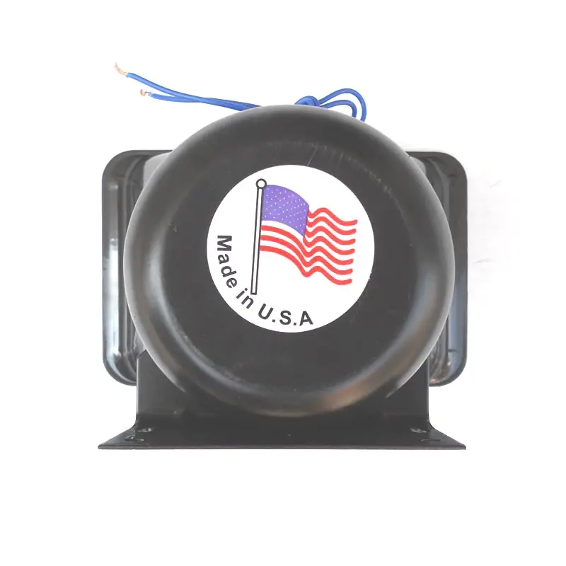 200W 12V Car Alarm Siren Horn Metal Loudspeaker Horn Police Siren Car Megaphone Loudspeaker Electronic Horn Buzzer