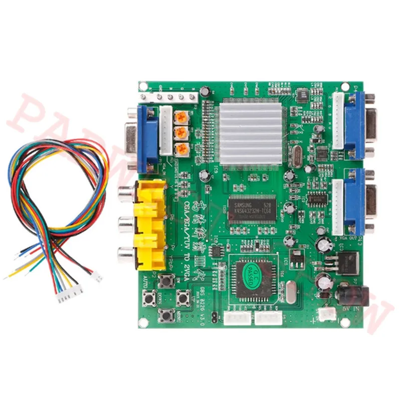 Игровой адаптер для аркадных игр игровой RGB/CGA/EGA/YUV в Dual VGA HD с двойным выходом|Игры