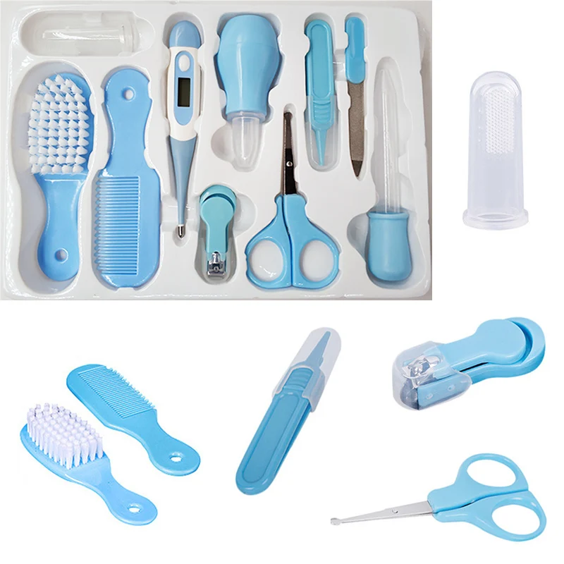 10Pcs/Set Baby Health Care Set Portable Baby Tool Kits Kids Grooming