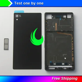 

Original Full Housing Front Frame Chassis +Back Battery Cover Rear Door+SIM Holder For Sony Xperia Z4 Z3+ Z3 Plus E6553 E6533