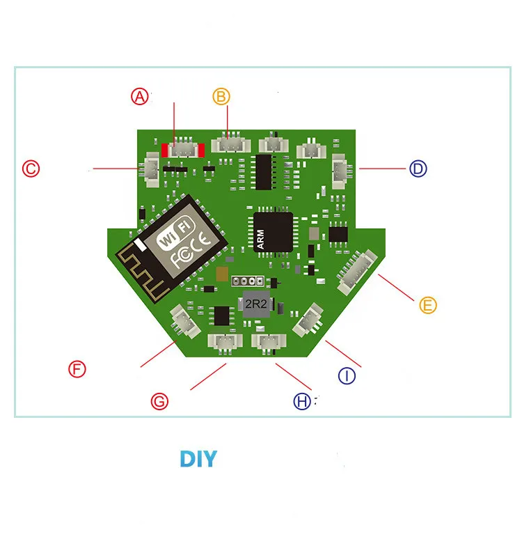 Hotly DIY электрический 3D программируемый набор для творчества DIY робот для сборки головоломки робот Развивающие игрушки подарок для детей