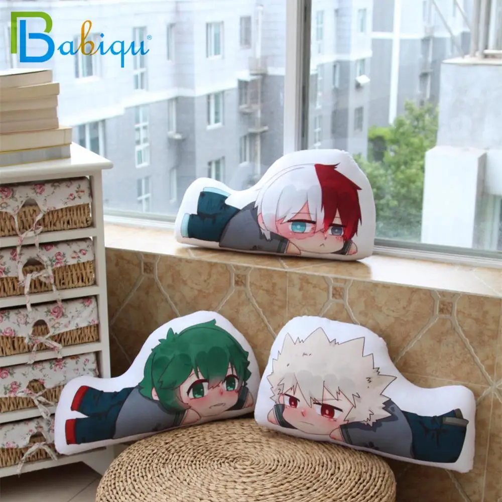 Подушка плюшевая в стиле аниме Bakugou Katsuki Todoroki Shoto Midoriya Izuku 1 шт. 45 см|Персонажи