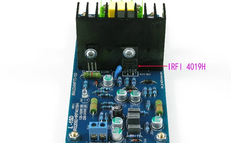 LJM DIY усилитель комплект L15D цифровой аудио усилитель комплект IRS2092 IRFI4019H