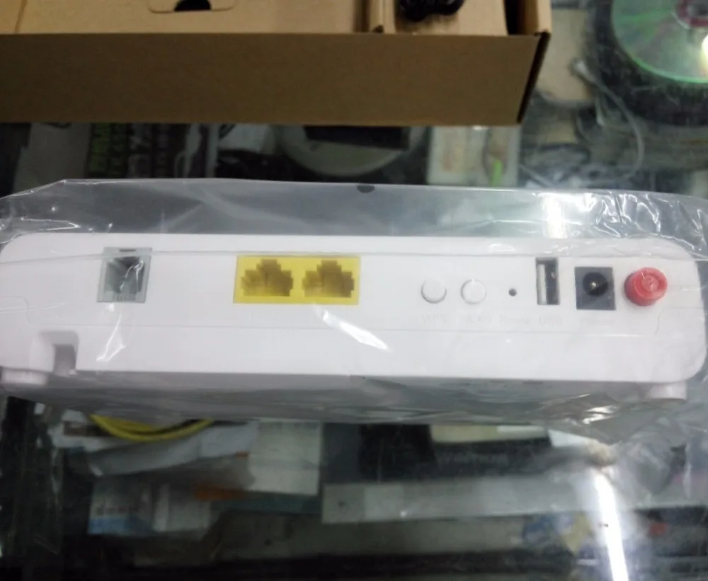 ZTE GPON ONU ZXHN F612W с 2 портами ethernet + 1 голосовым портом wifi маршрутизатором Протоколом SIP