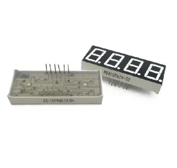 

5 PCS 0.36" 4 digit led display 7 seg segment Common cathode Red NEW