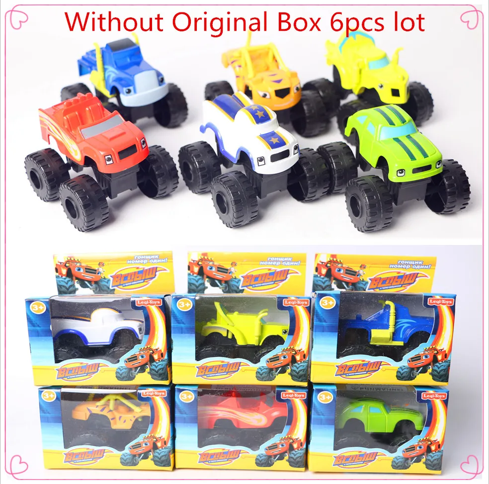 Russia blaze miracle cars Blaze Rud Toys kids Car Toys Racing Pick Darrington Zeg Crush Mini