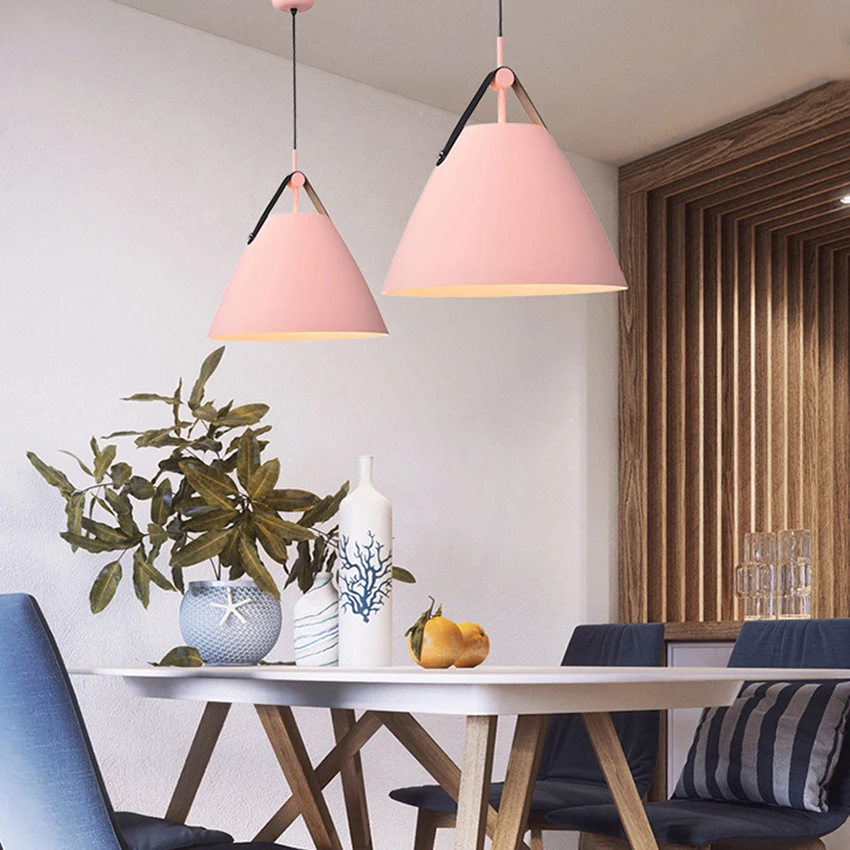 

Modern Iron Art LED Pendant Lights Lighting Nordic Living Room Bedside Bedroom Restaurant Study Decoration Fixtures Luminaire