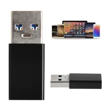 1 шт. USB 3,0 мужчина к type C USB 3,1 Женский конвертер зарядный адаптер Передача данных дропшиппинг