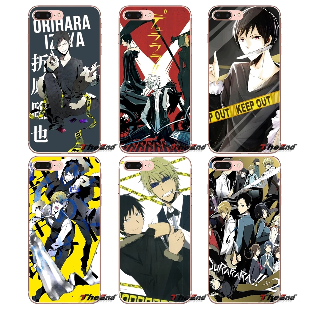 Аксессуары чехол для телефона Чехлы аниме Durarara huawei Honor 7X V10 6C V9 6A играть 9 Коврики 10