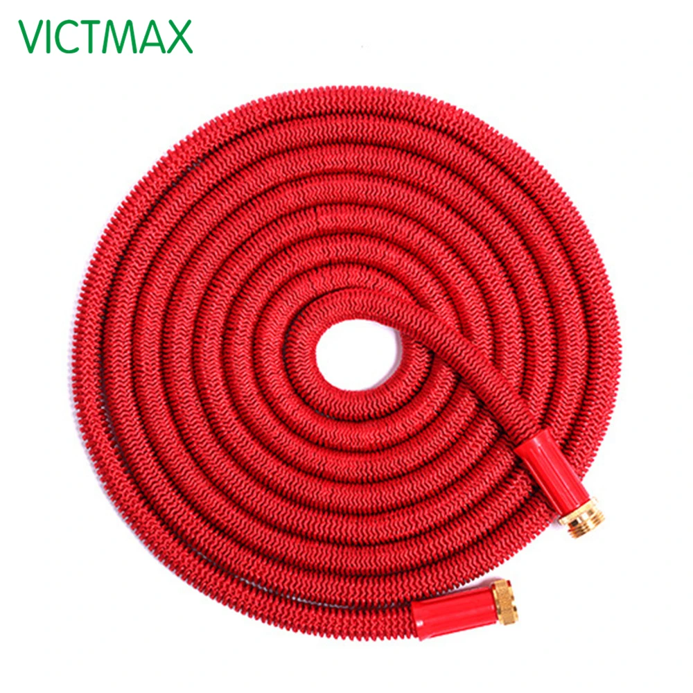 VICTMAX 5M 3X Expandable Latex Water Pipe Household Car Washing Garden