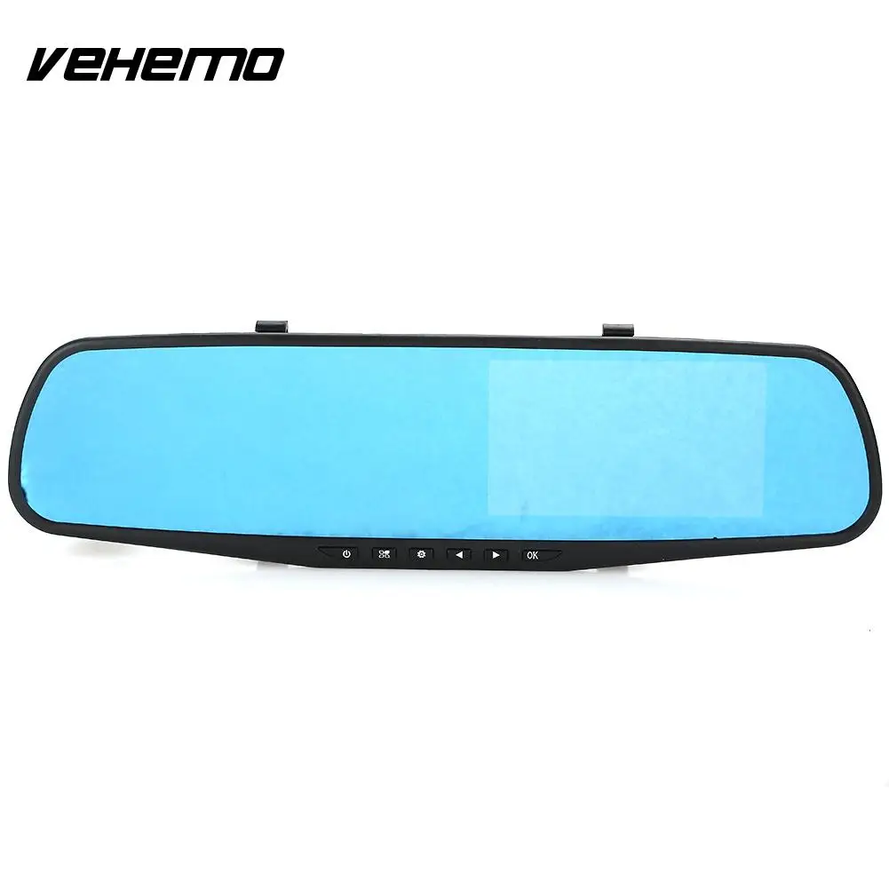 

Vehemo FHD 1080P Vehicle Rearview Mirror Auto Camcorder Car Dash Cam Universal DVR Camera Rearview Digital Video Car DVR