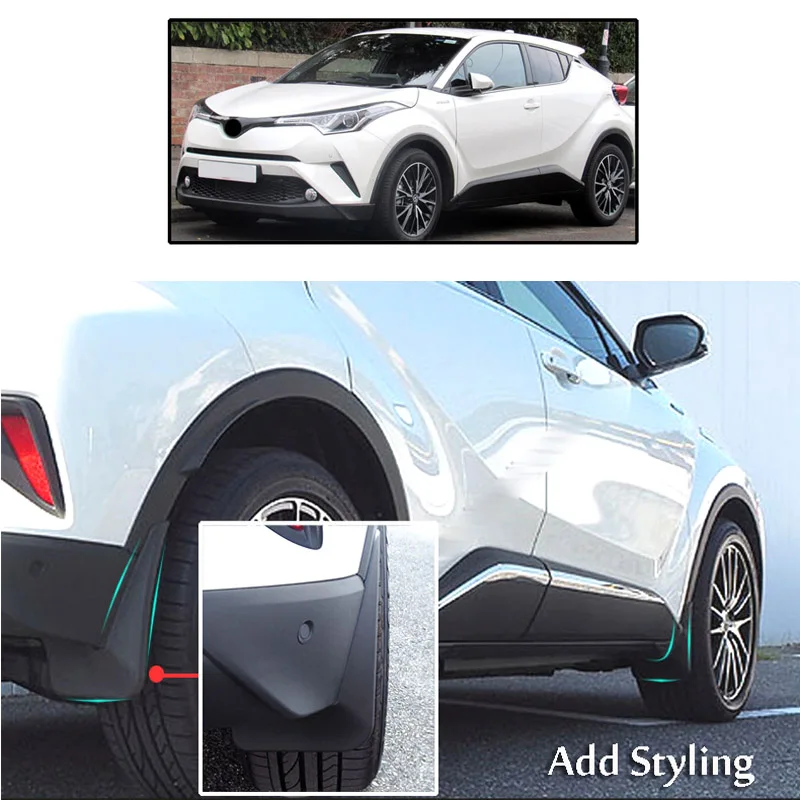 Брызговики передние и задние для Toyota брызговики Аксессуары автомобилей 2018