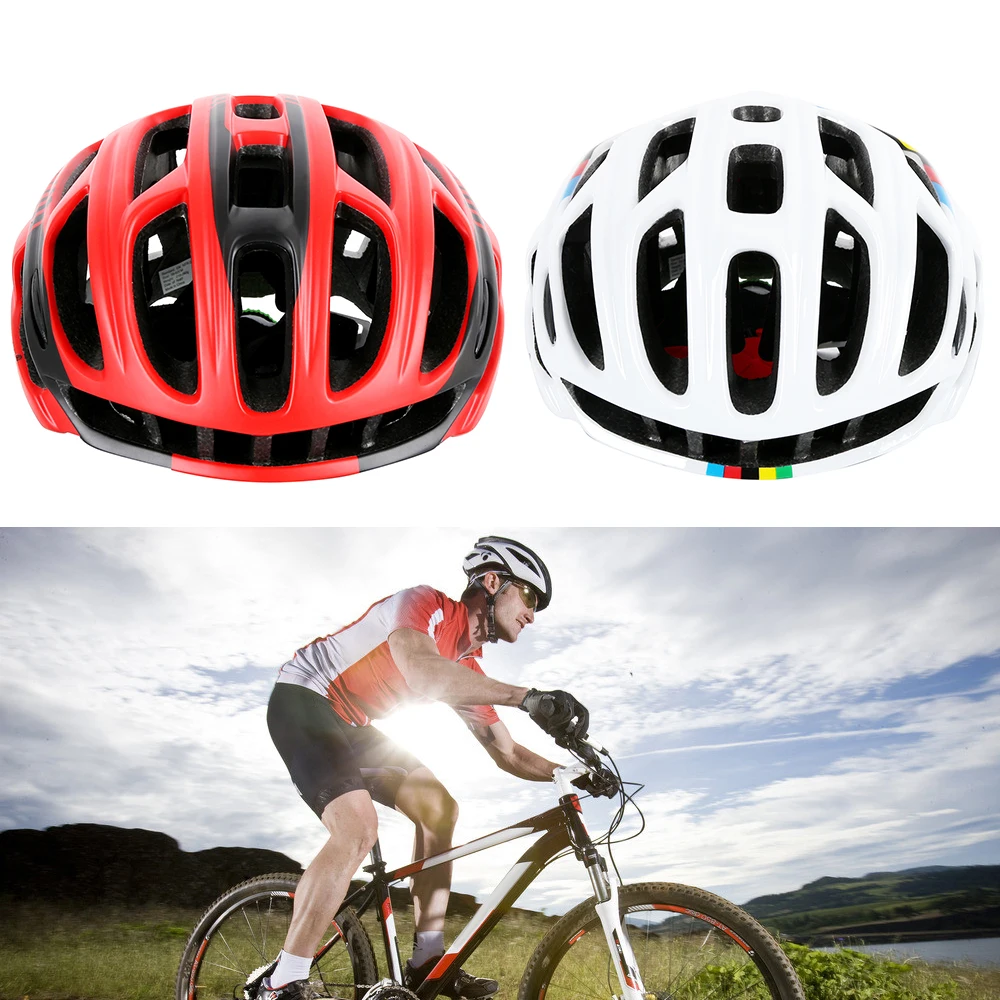 

Bicycle Helmets Black Men Women Bike Helmet Back Light Mountain Road Bike Integrally Molded Cycling Helmets