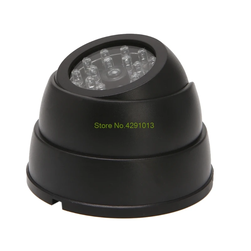 

Dummy Imitation Dome CCTV Security Camera False IR 20 LEDs Flashing Red Light Drop Shipping Support
