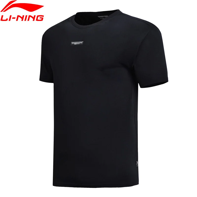 Li Ning мужские майки BAD FIVE для баскетбола на сухой Смарт дышащей 73% хлопок 27%