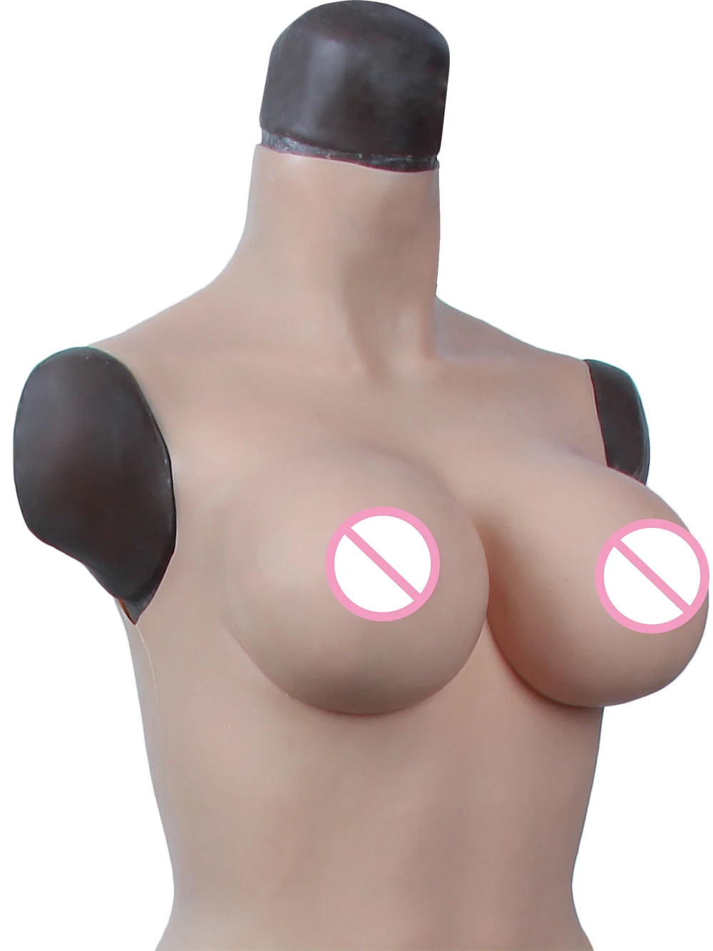 Liquid Silicone Breast Fake Chest Bust Relastic  Vagina Bodysuit For Crossdresser Cosplay Transgender Drag Queen U-CHARMMORE