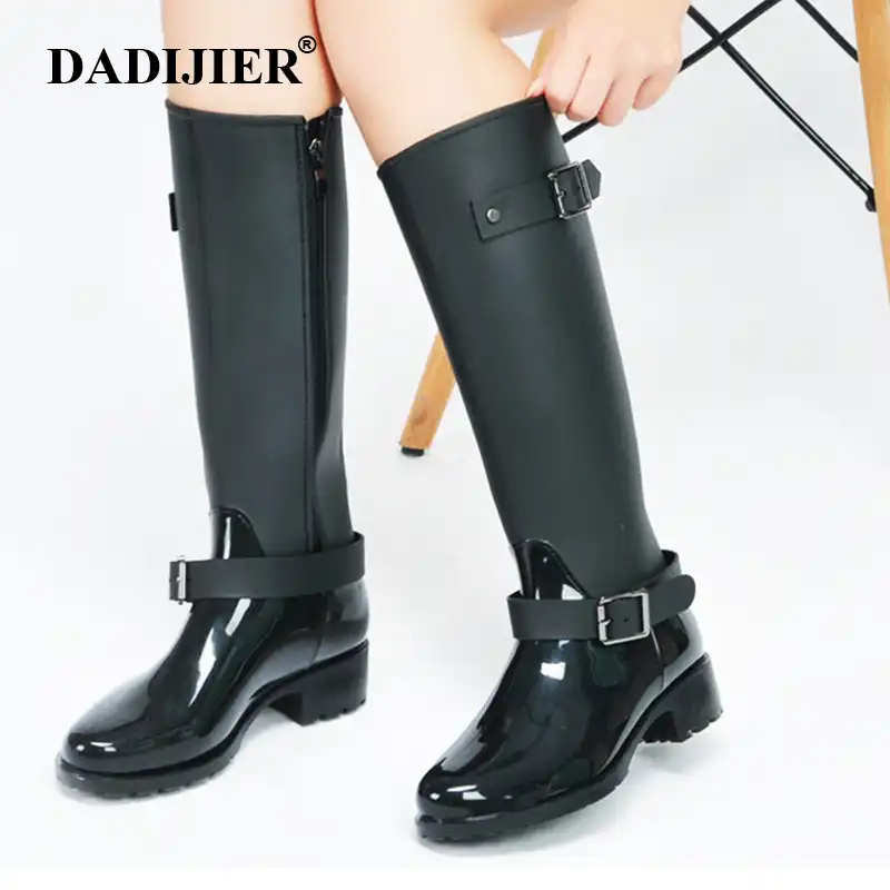 preppy rain boots