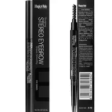 3 шт/лот) автоматический карандаш для бровей двуглавый водонепроницаемый долговечный натуральный 5 цветов дополнительно бесплатно ши