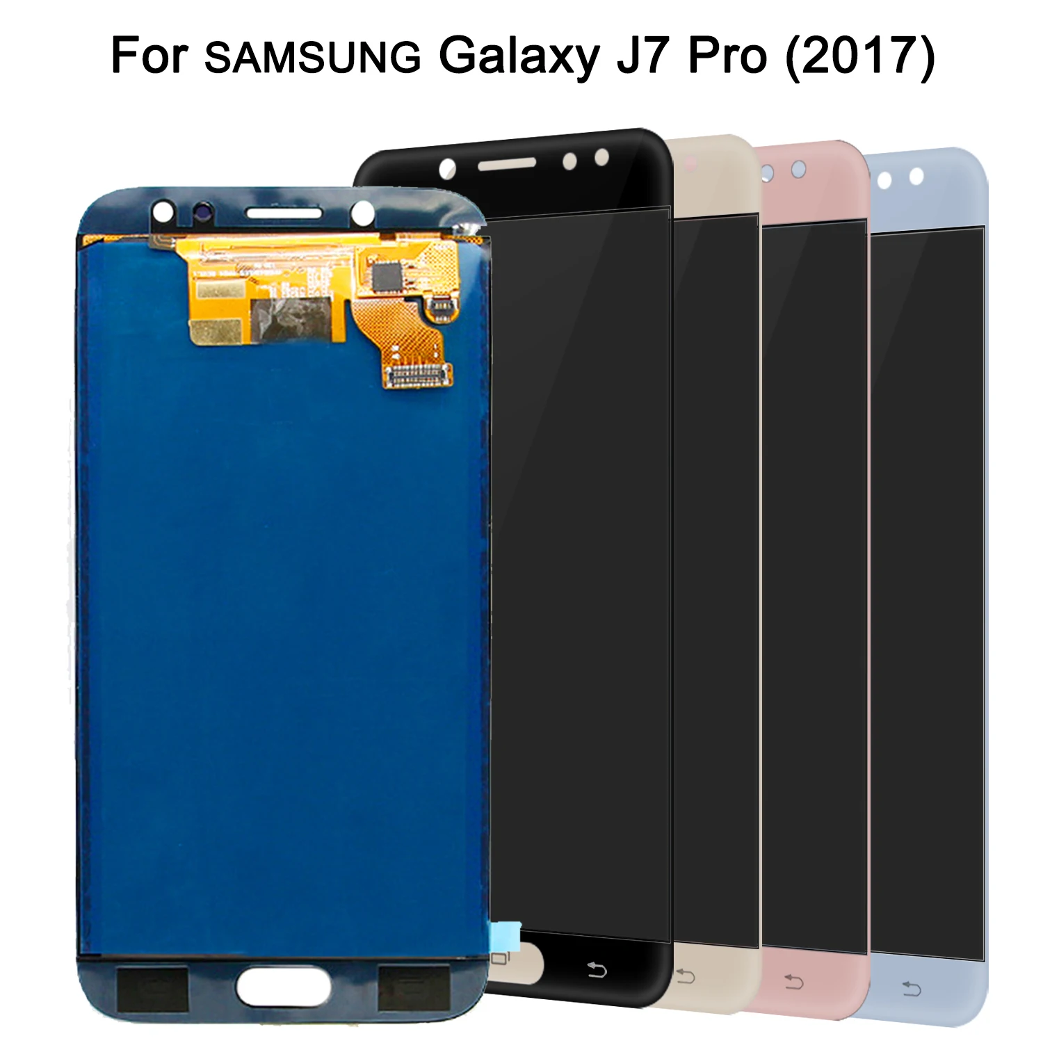 

SM-J730F/G/GM/FN/DS For Samsung Galaxy J7 Pro 2017 J730 LCD Display + Touch Screen Screen J730F Adjust Brightness Pancel