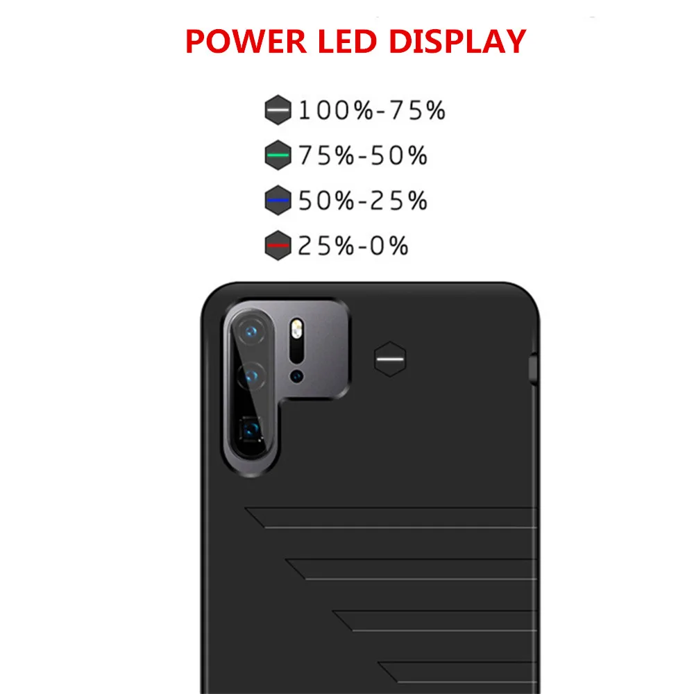 NTSPACE 6800 мАч чехлы для зарядки аккумуляторов Huawei P30 Pro чехол внешних P30|Чехлы с