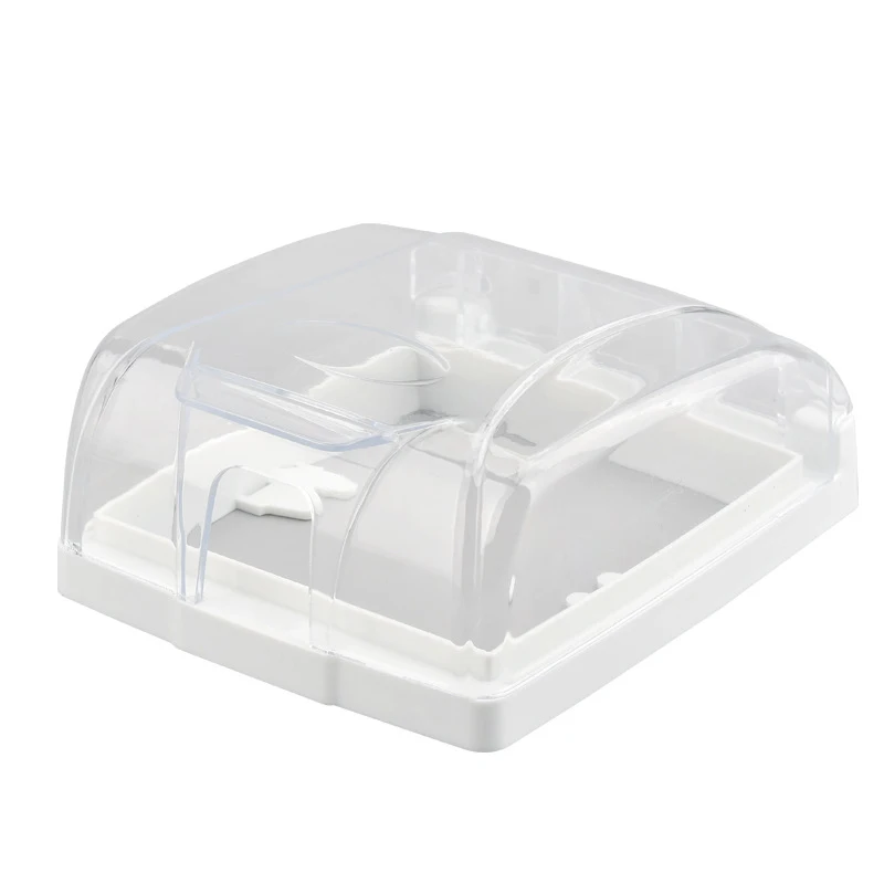 

Universal 86 Type Transparent Self-adhesive Waterproof Switch Cover Wall Socket Plate Panel Switch Box Protector For Bathroom