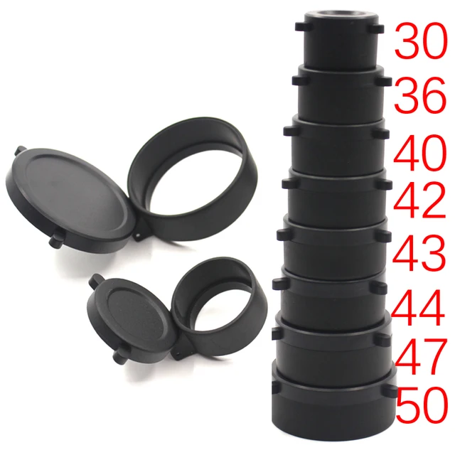1Pc 30mm 57mm Rifle Scope cover Quick Flip Spring Up Open Lens Cover