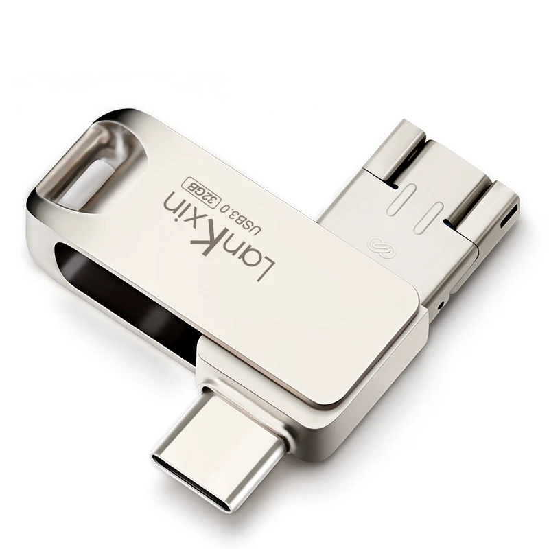 

OTG Micro USB & USB3.0 & Type-C 3 IN 1 Computer & Phone dual function USB flash drive 16GB 32GB 64GB U disk USB drive