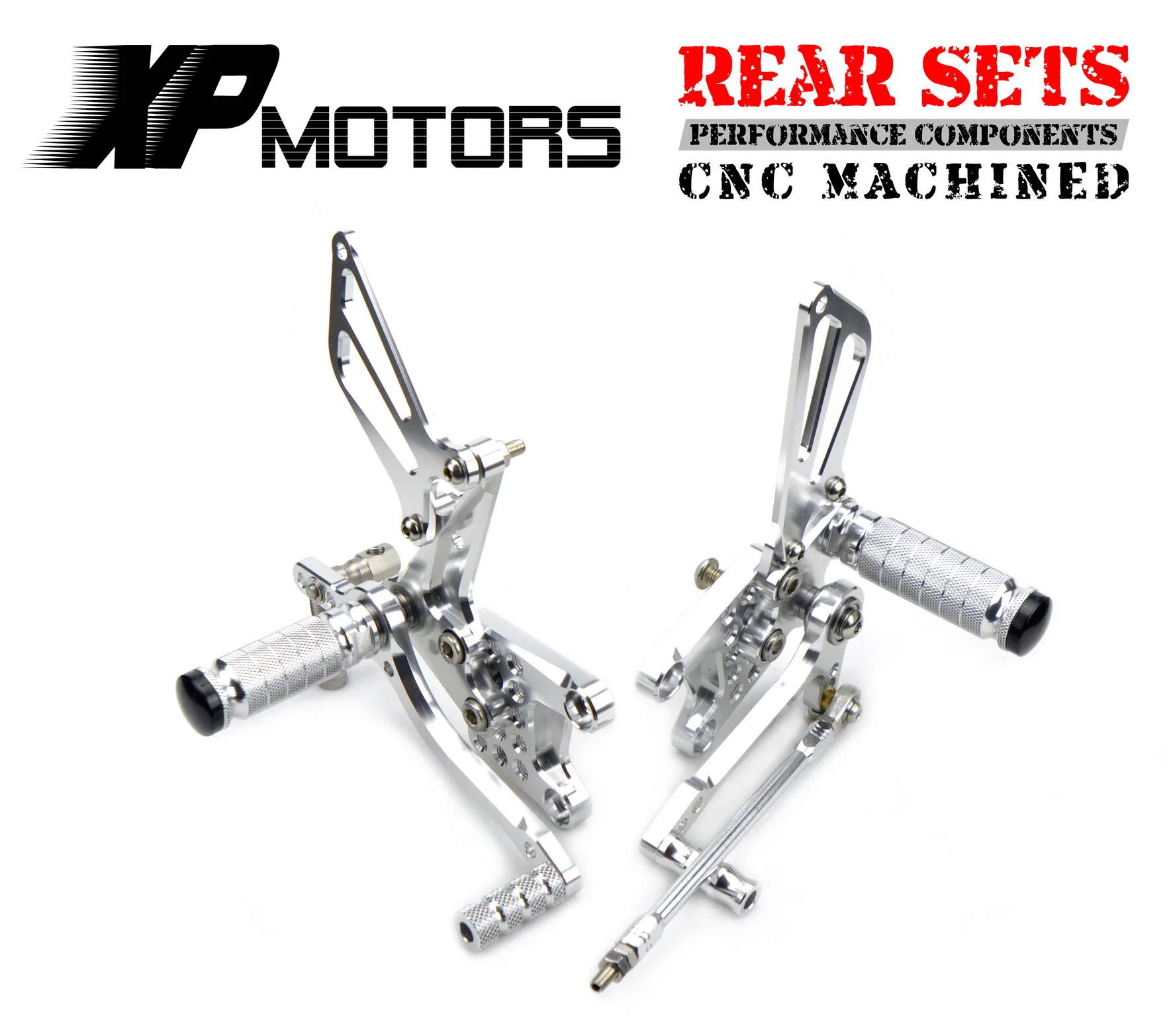 

NICECNC Motorcycle Adjustable Rearset Rear Foot Pegs Footpeg For Suzuki GSX-R GSXR 600 GSXR600 2001 2002 2003 2004 2005