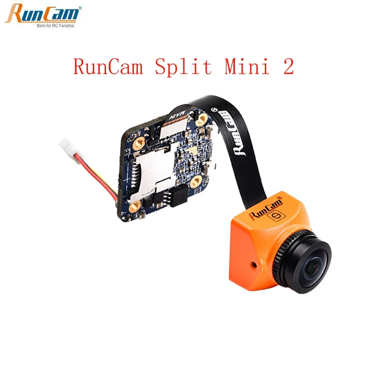 

RunCam Split mini 2 /Split 2S FPV WiFi Camera 2 MP1080P/60fps HD recording plus WDR NTSC/PAL Switchable for RC Drone Multicopter