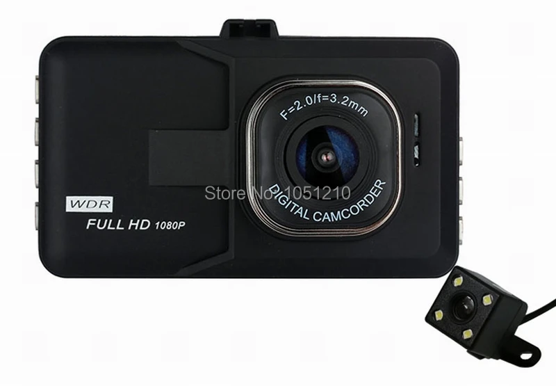 

Ouchuangbo 3 inch dual lens 1080p car DVR Dash Cam WDR video recorder G-sensor Night Vision Camcorder