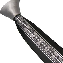 Lammulin Для мужчин костюм Галстуки одноцветное Цвет Узел Контрастность Пейсли вертикальная полоса галстук из микрофибры узкий галстук 6 см(4 цвет выбрать