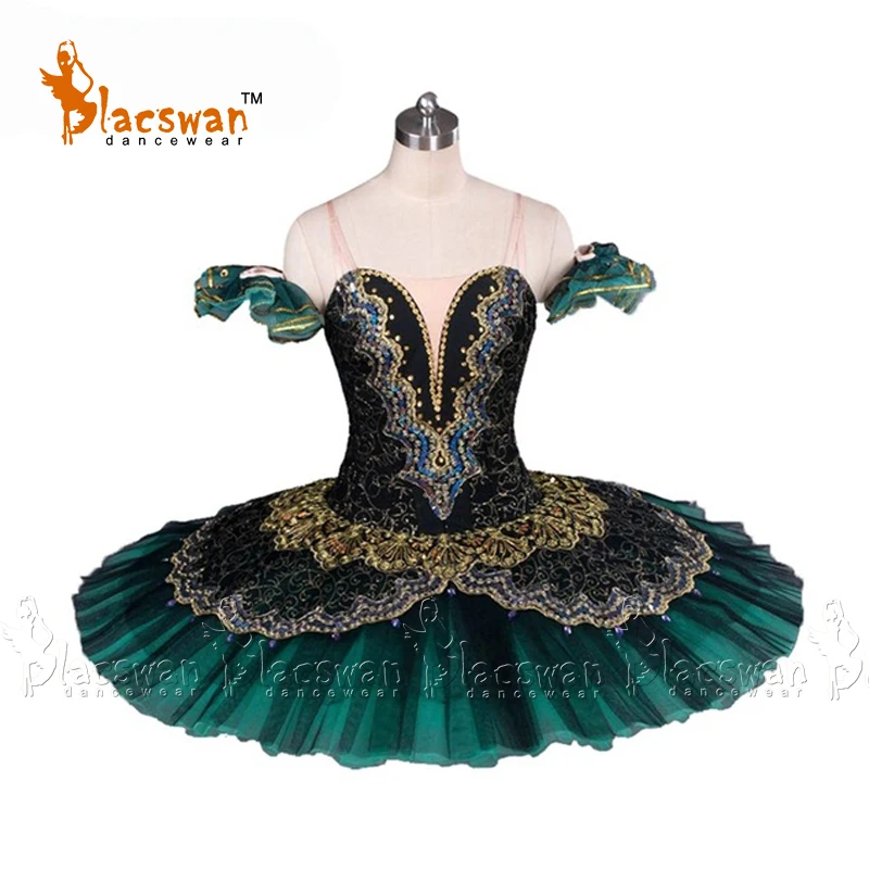 Профессиональные балетные пачки; Jade BT639; балетная пачка для девочек; профессиональная балетная пачка; цвет черный, изумрудный, зеленый; профессиональная юбка-пачка